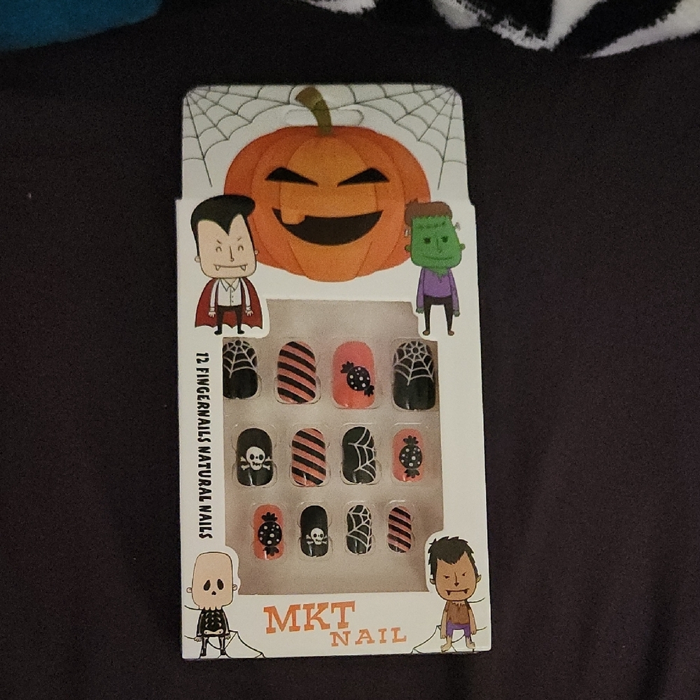 Halloween Themed Nail Set